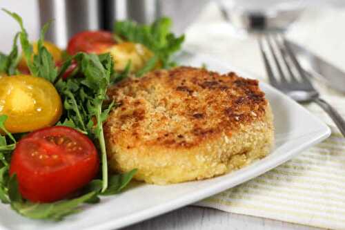 Homemade cheese and onion crisp bakes