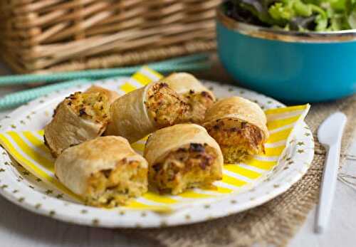 Cheese and onion lentil rolls
