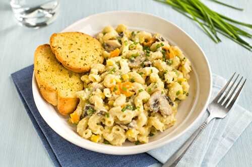 One pot creamy veggie pasta