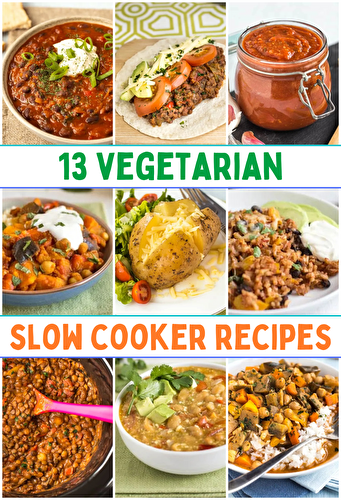 13 Vegetarian Slow Cooker Recipes (with no pre-cooking needed!)