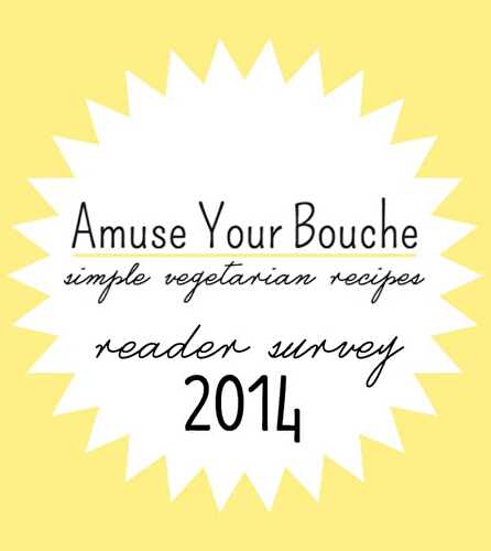 3rd blog birthday (Amuse Your Bouche reader survey!)
