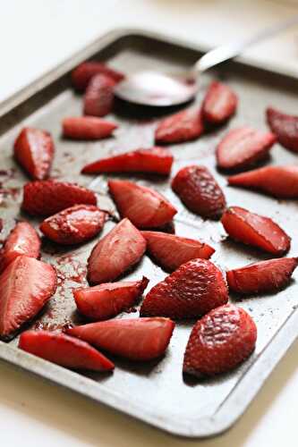 How to make roasted strawberries