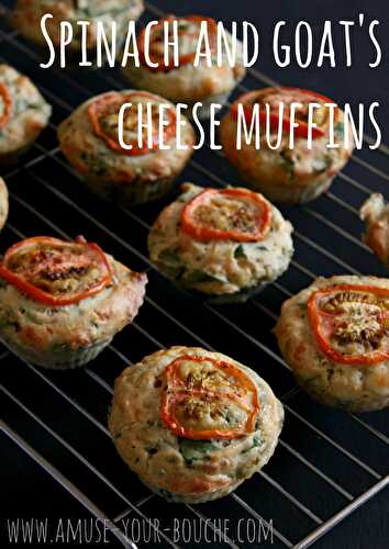 Spinach and goat's cheese muffins