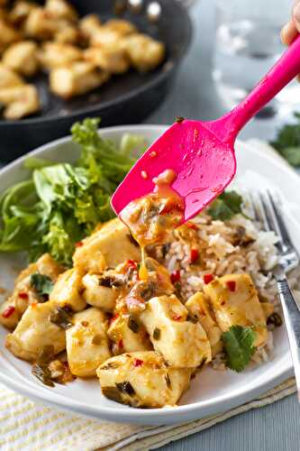 Sweet and spicy halloumi