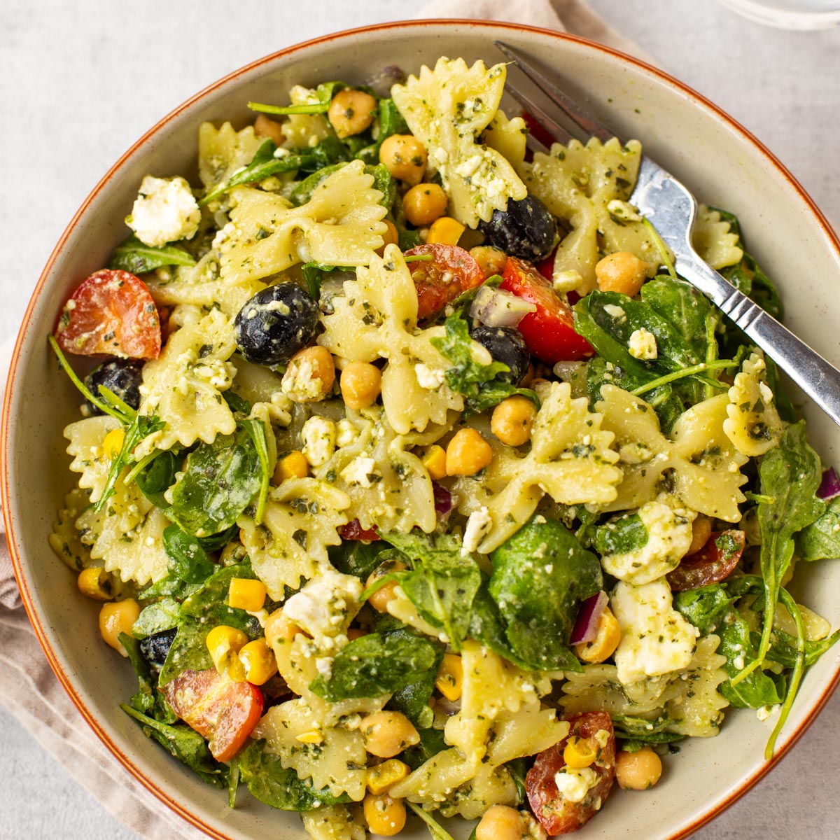 Chickpea Pasta Salad