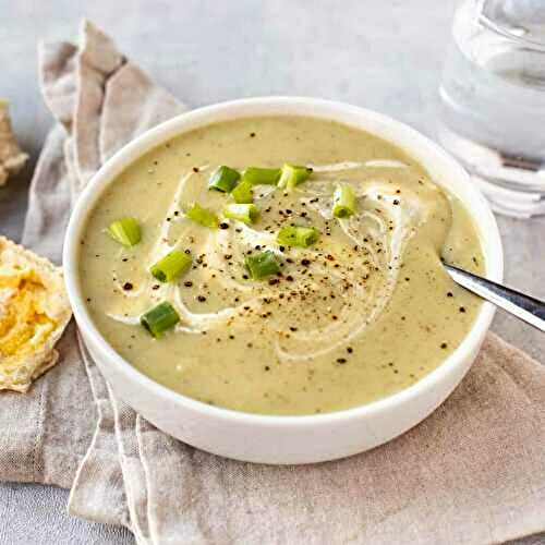 Creamy Potato and Spring Onion Soup