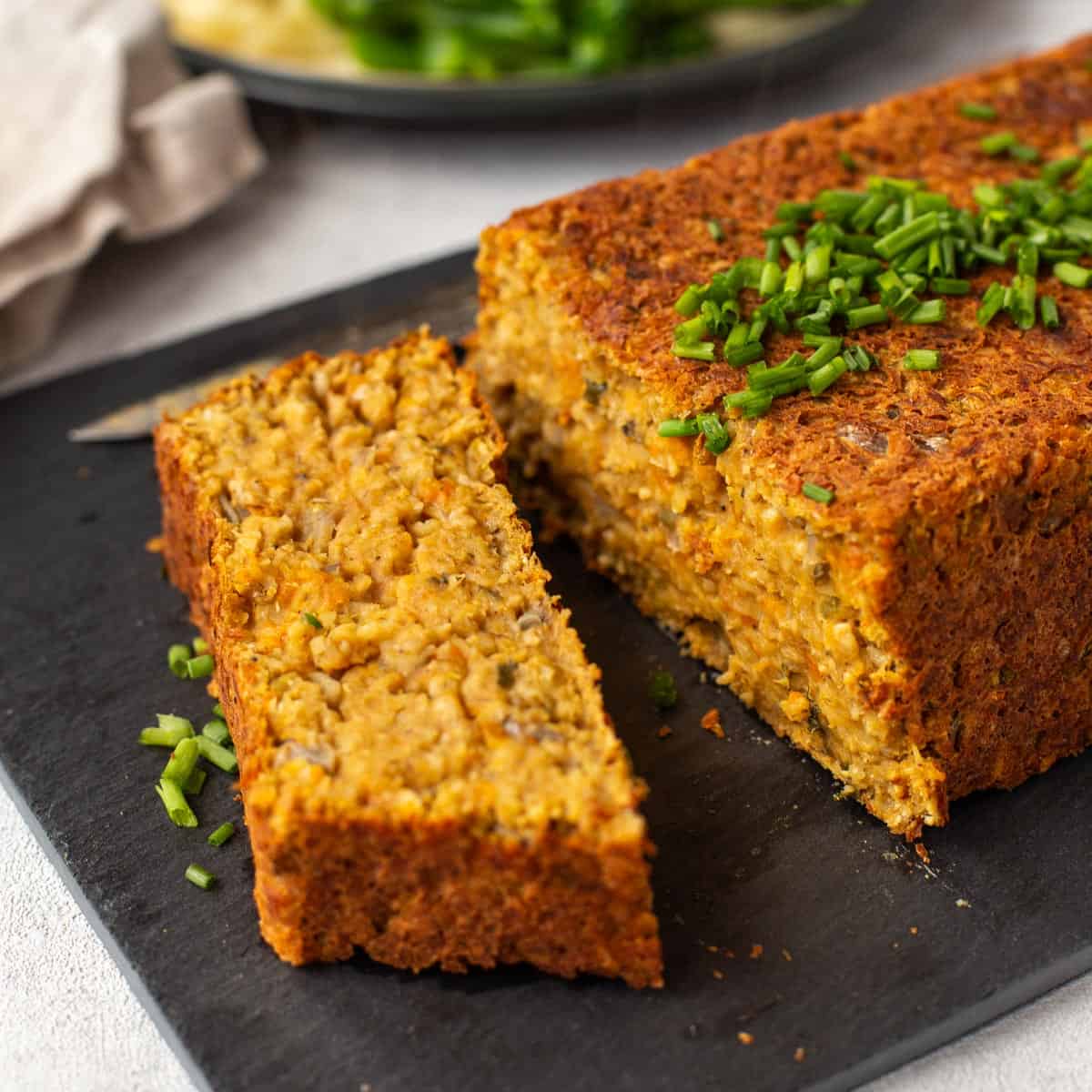 Easy Vegan Lentil Loaf