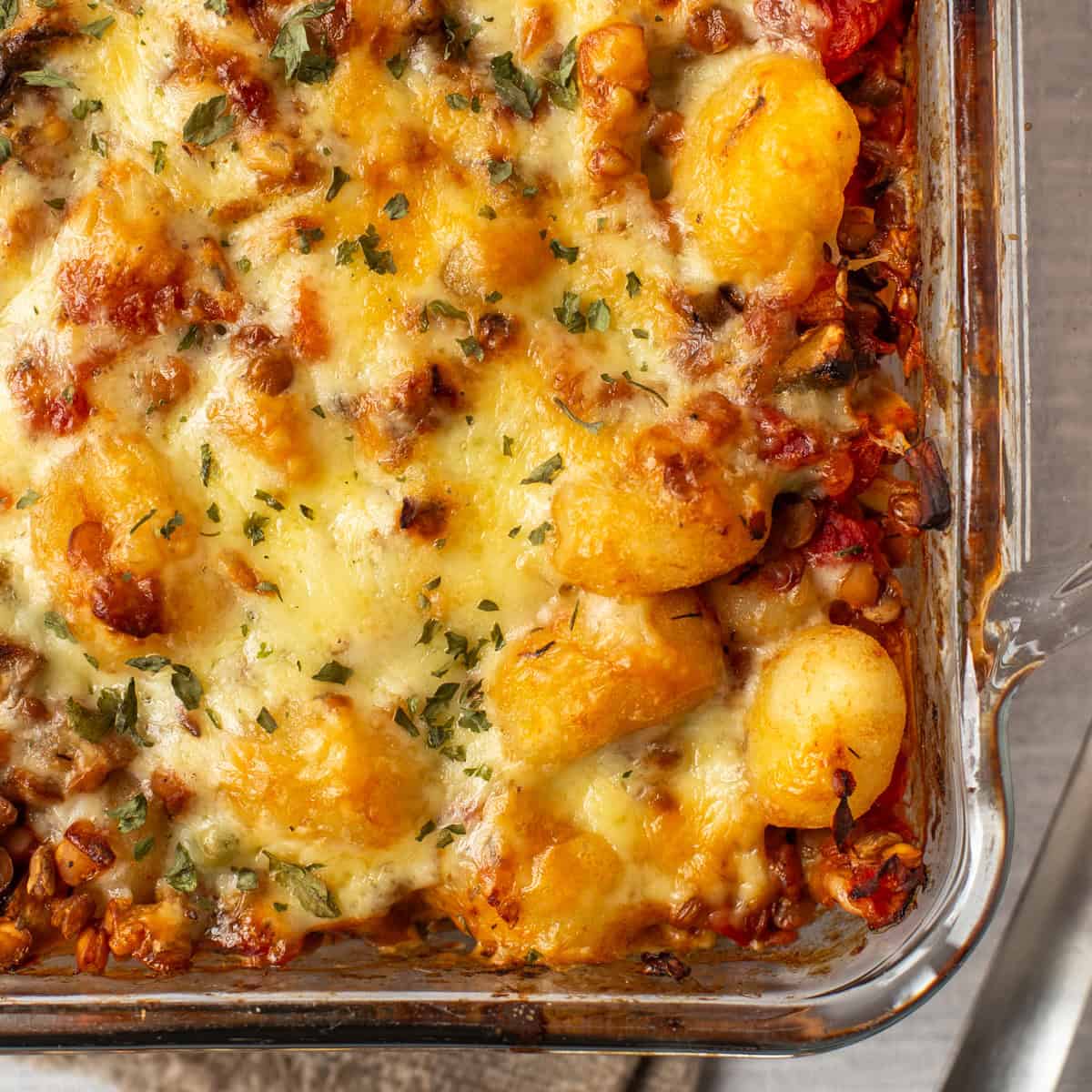 Vegetarian Shepherd’s Pie Gnocchi