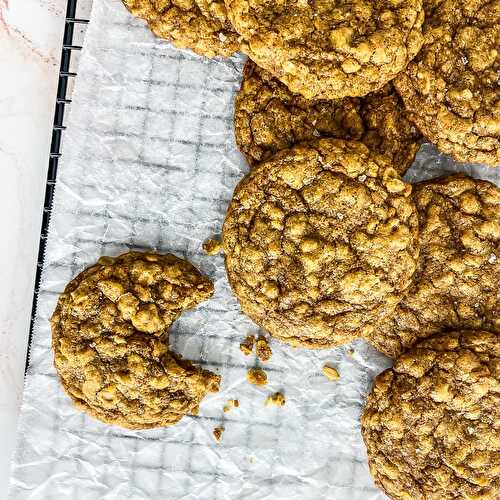 Vegan Gluten-Free Pumpkin Oatmeal Cookies