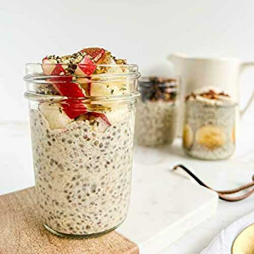 3-Ingredient Chia Flax Pudding