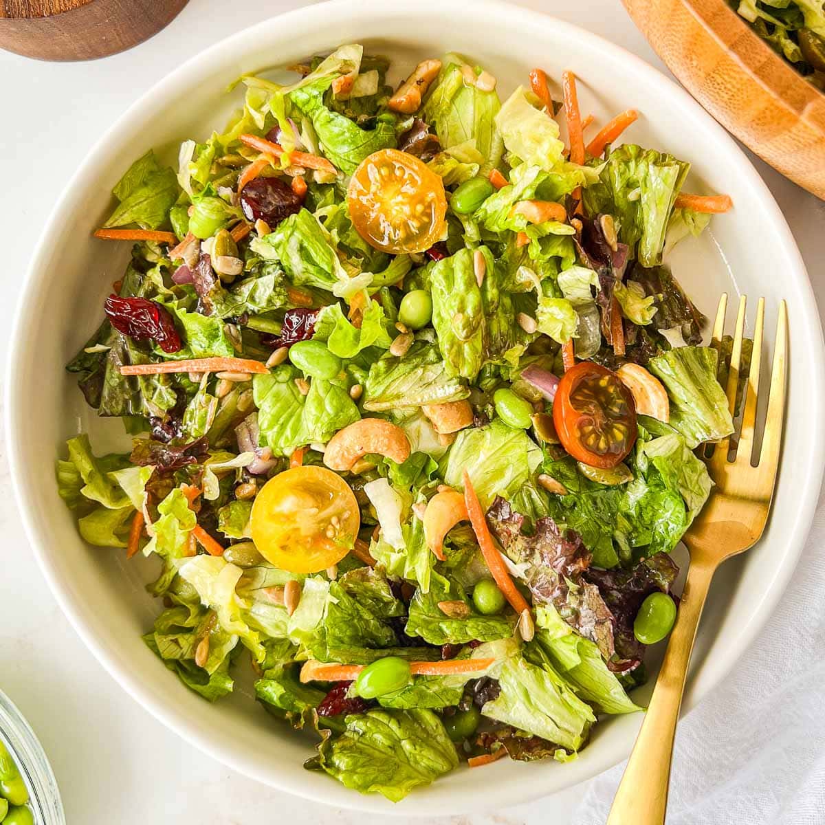 Simple Modern Accompaniment Salad