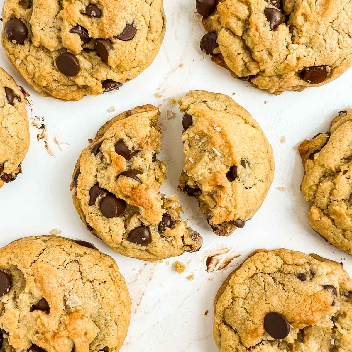 Vegan Miso Chocolate Chip Cookies