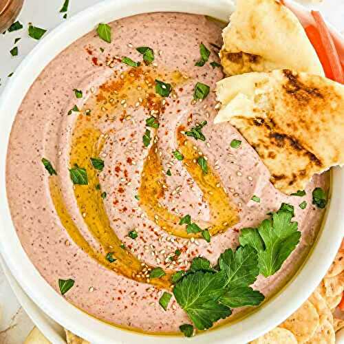 Simple Creamy Kidney Bean Hummus