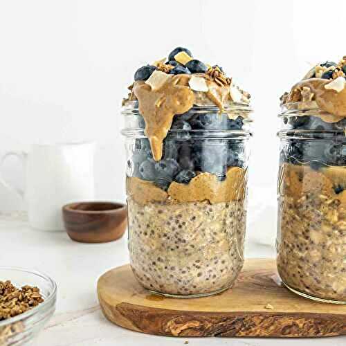 Easy Creamy Overnight Oats Without Milk