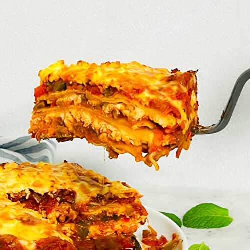 Paneer Lasagna in Instant Pot