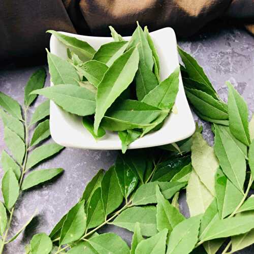 How to store curry leaves