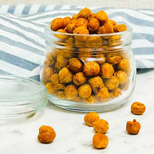 Air Fryer Chickpeas / Spicy Roasted Chickpeas