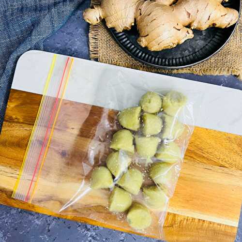 How to store ginger