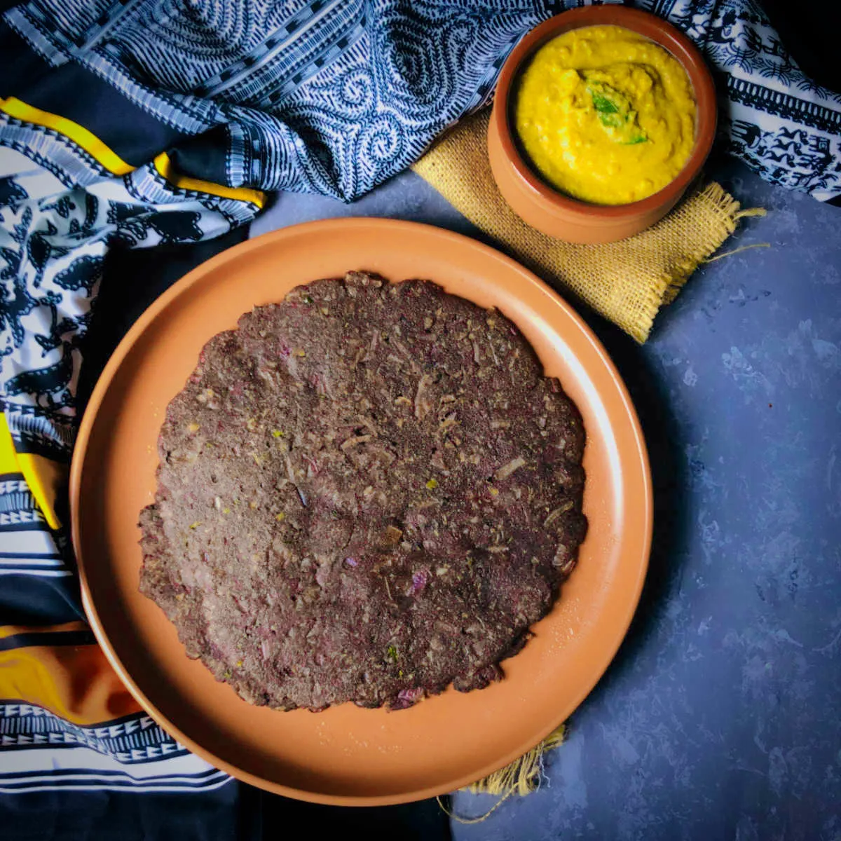 Ragi Rotti (Finger Millet Flatbread)