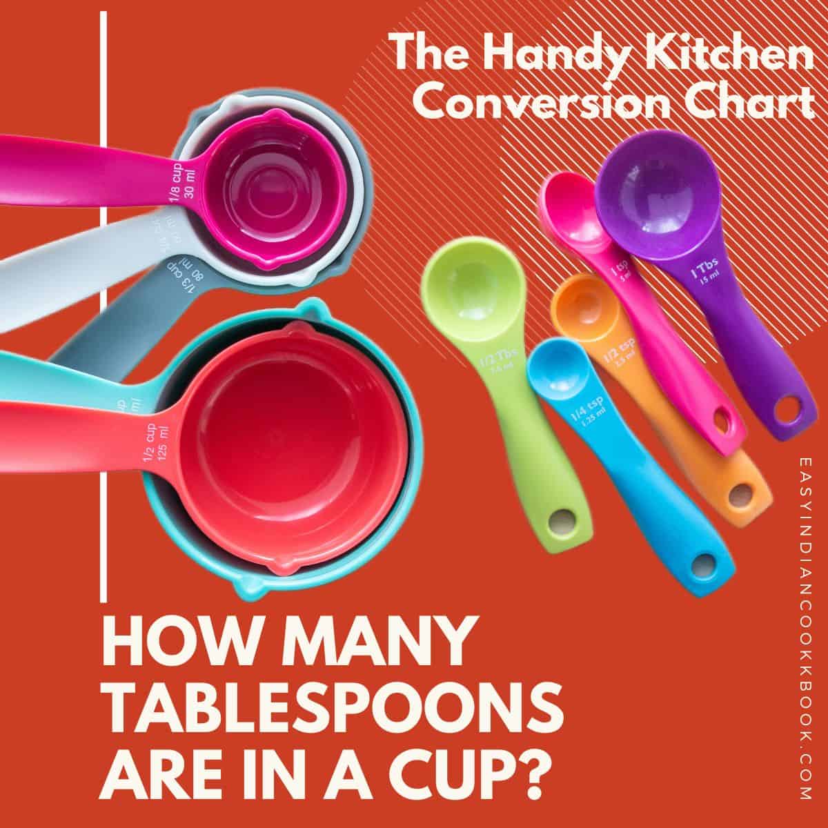How many tablespoons are in a cup?