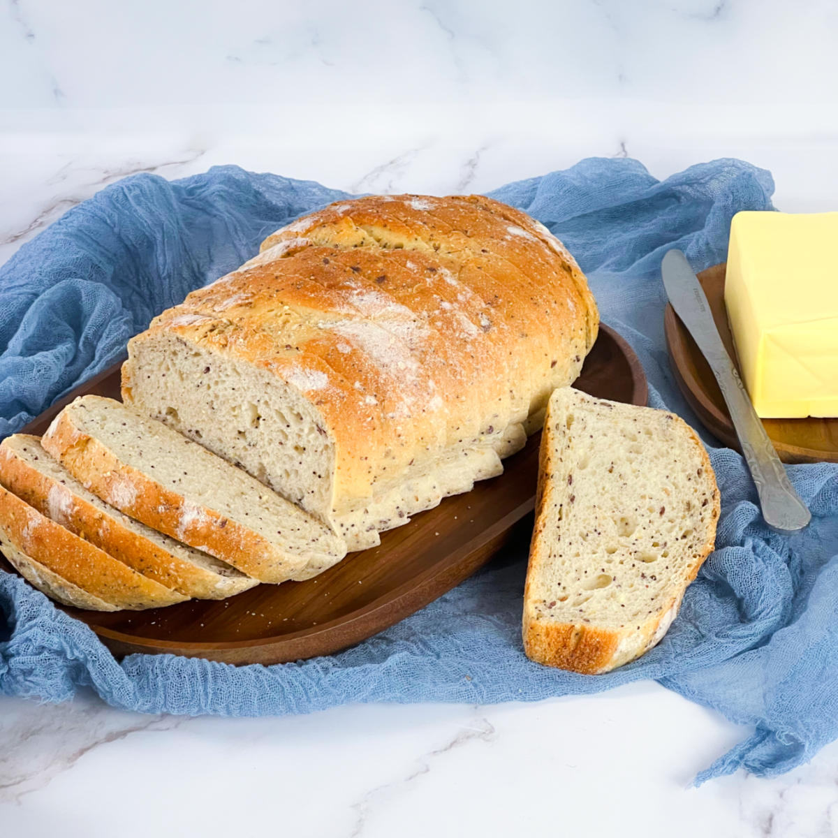 Seeded Sourdough Bread
