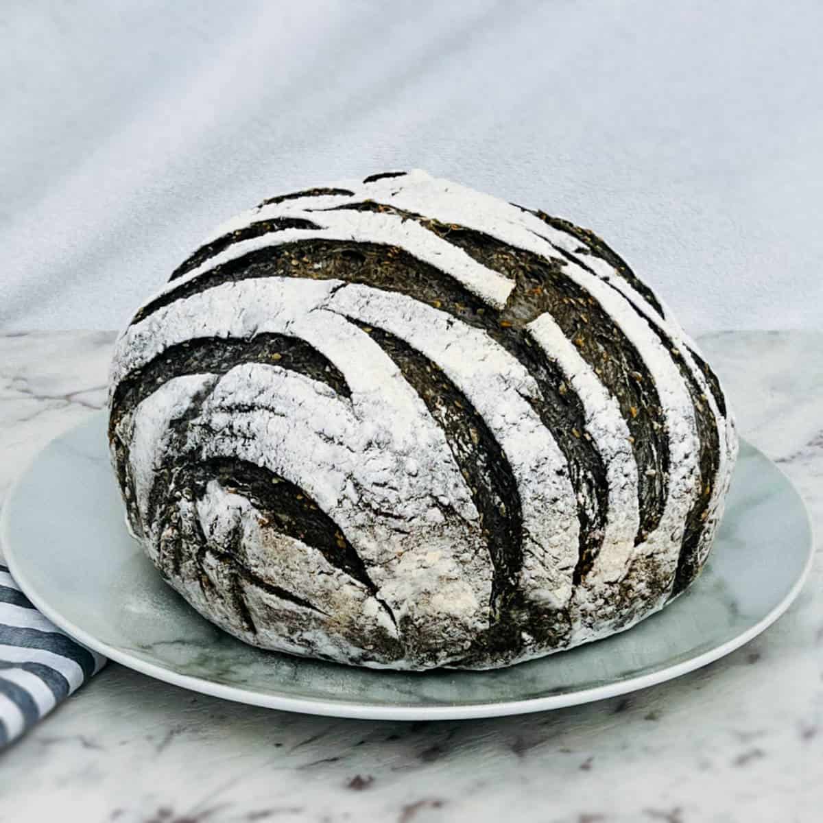 Sourdough Charcoal Bread