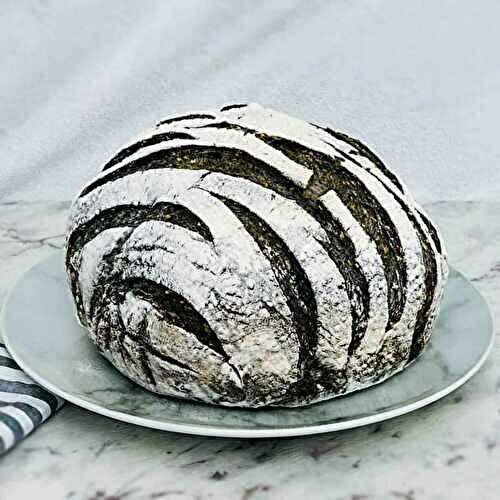 Sourdough Charcoal Bread
