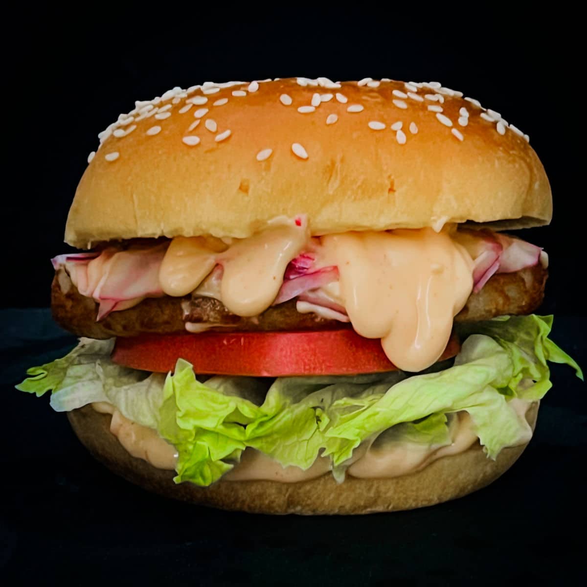 Aloo Tikki Burger (Copycat McAloo Tikki Burger)