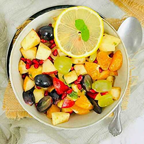 Fruit Chaat (Indian Fruit Salad)