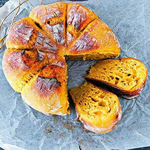 Pumpkin Sourdough Bread