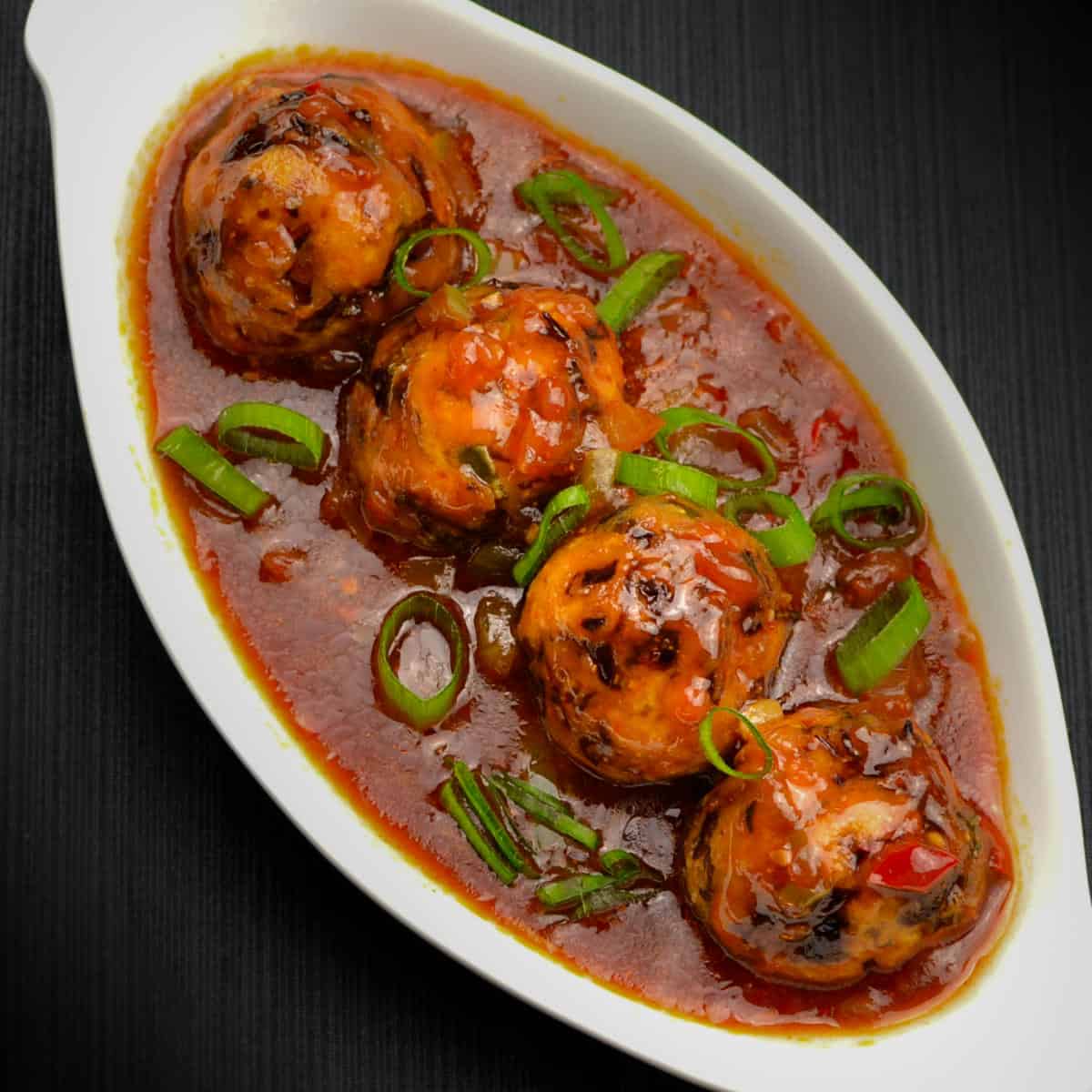 Veg Manchurian (Gravy)
