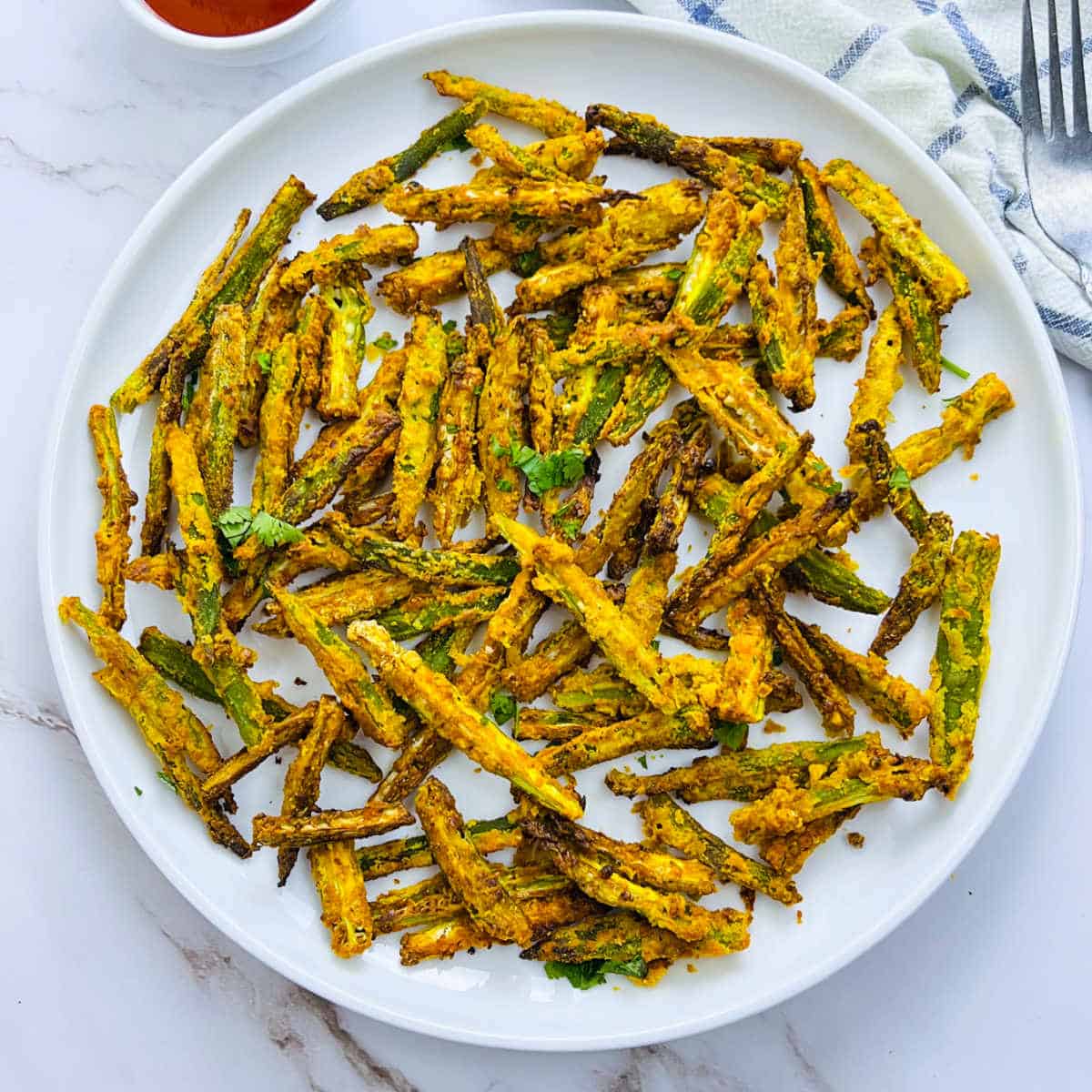 Air Fryer Okra