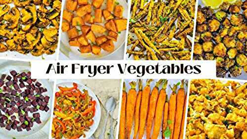 Air Fryer Bliss: Indian-Spiced Roasted Vegetables