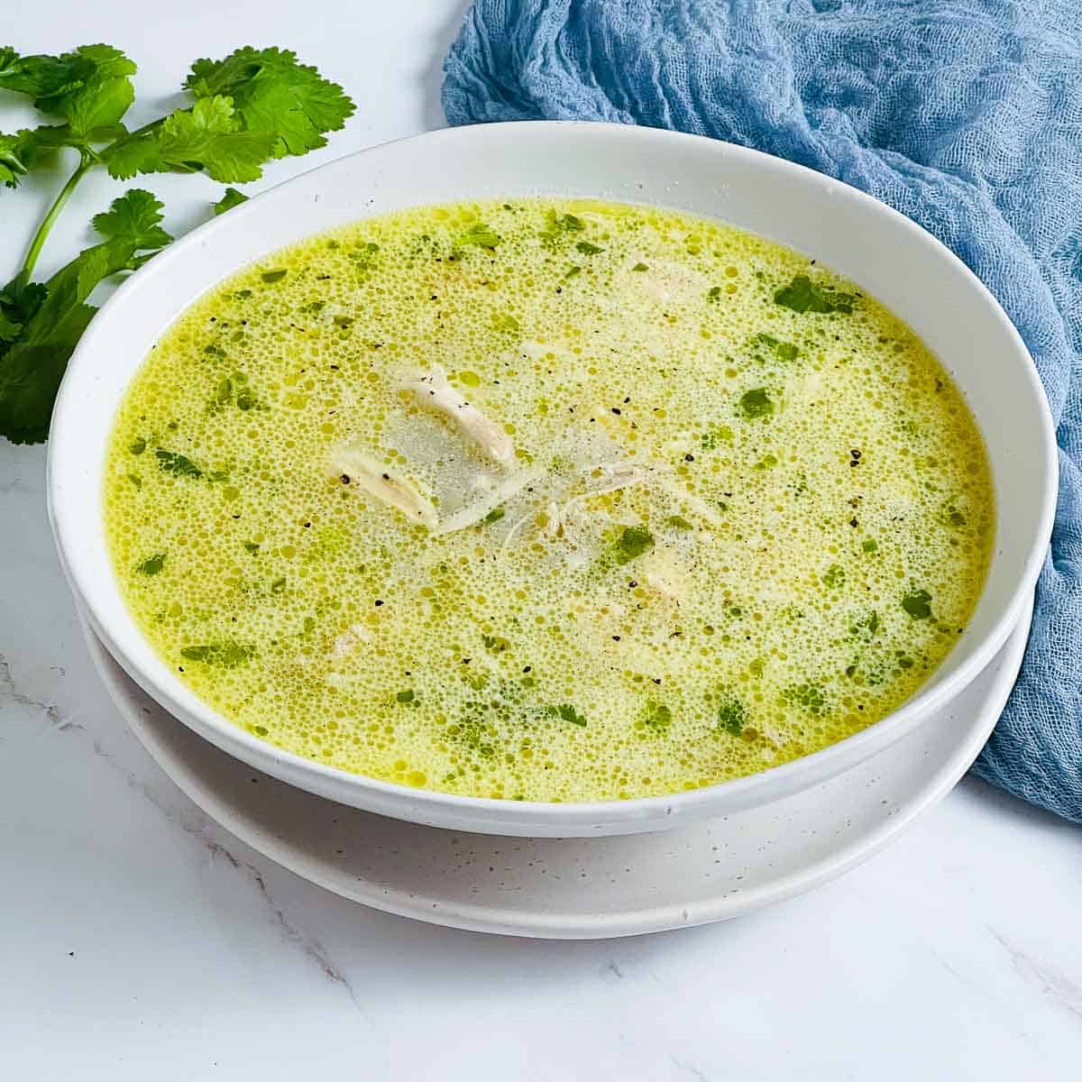 Chicken Shorba / Indian Chicken Soup (Instant Pot) from "Easy Indian