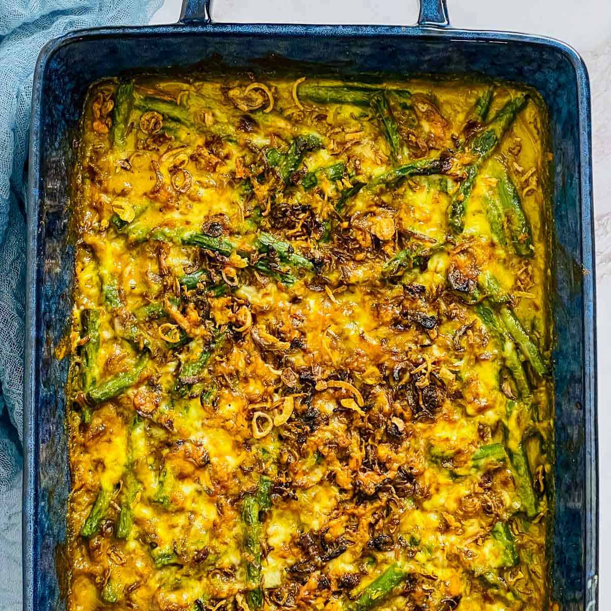 Curried Green Bean Casserole