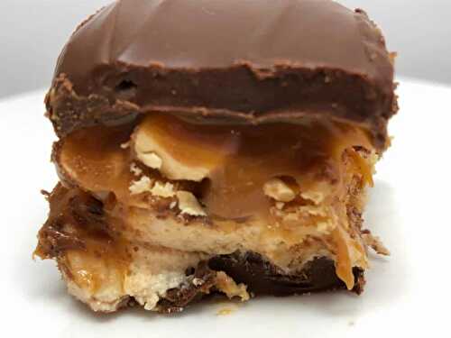 Homemade Snickers Bars