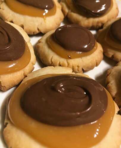 Homemade Twix Cookies