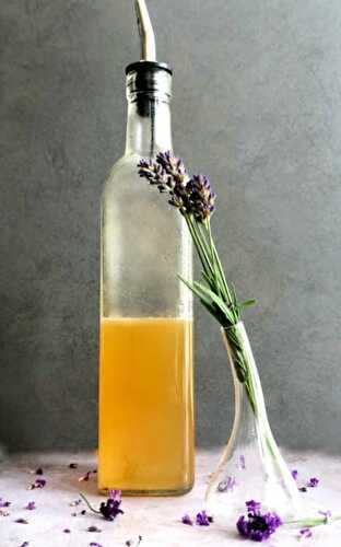 Homemade Honey Lavender Syrup