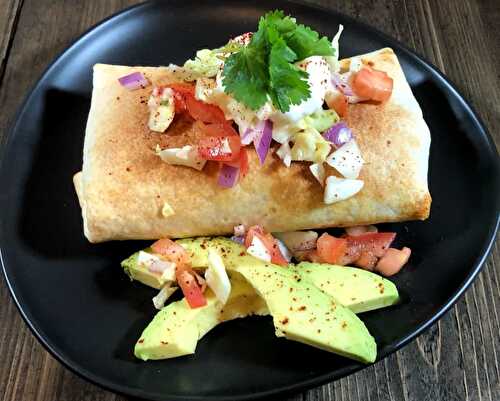 Air Fryer Chimichangas