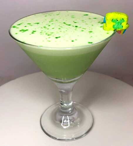Lucky Charms Green Martini