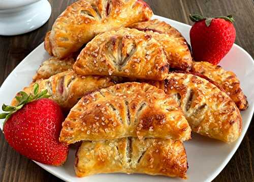 Air Fryer Strawberry Turnovers
