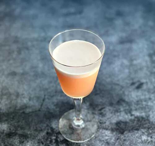 Rhubarb Gin Sour