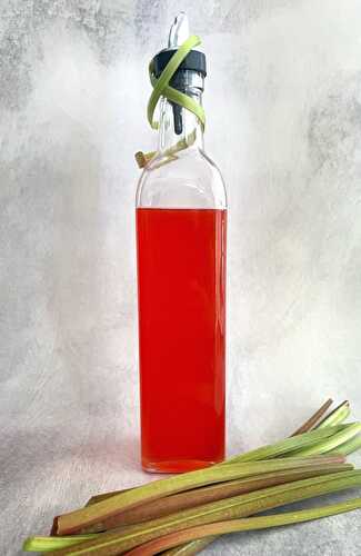 Rhubarb Simple Syrup