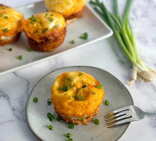 Bacon Egg and Cheese Biscuit Cups