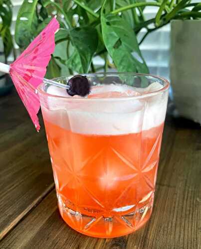 Gin Tiki Cocktail