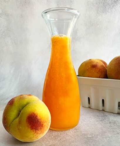 Peach Syrup