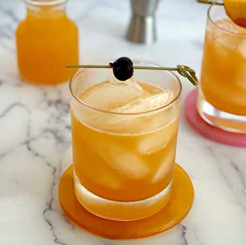 Peach Whiskey Sour