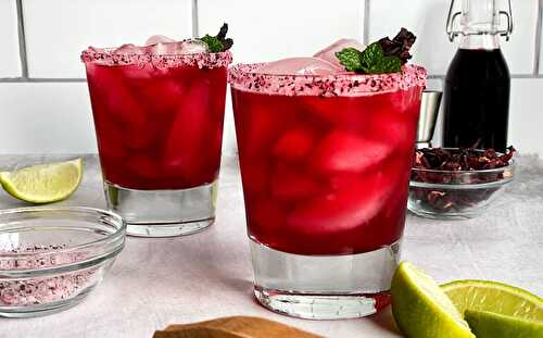 Hibiscus Margaritas