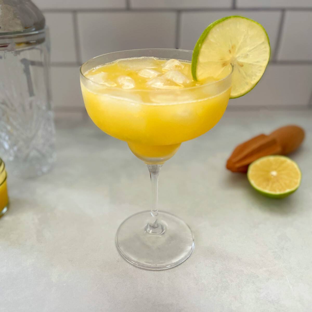 Mango Margarita on the Rocks Recipe