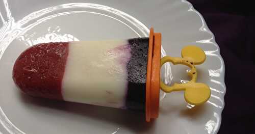 Berry Yoghurt Popsicles
